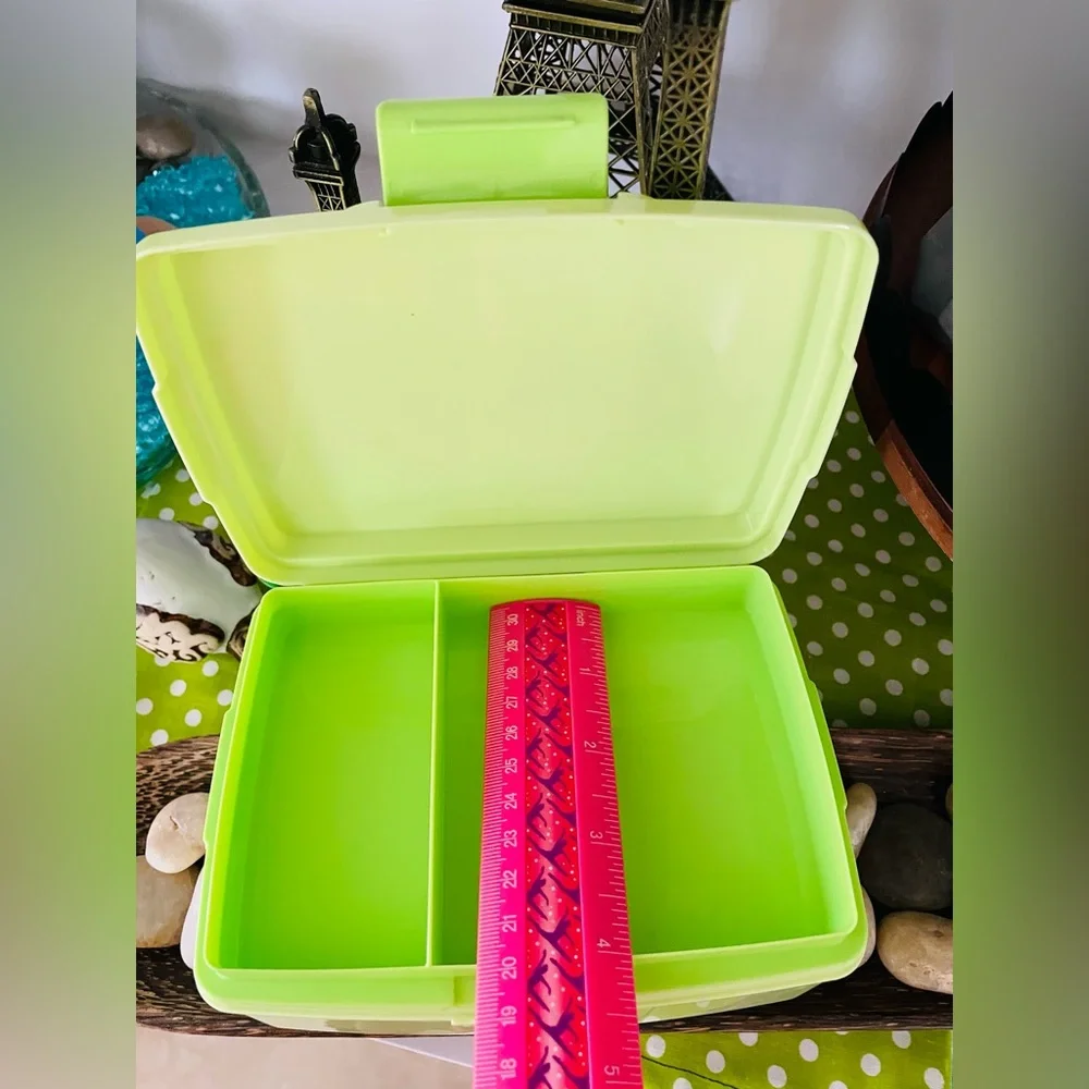 Bento box. Bear Design Snack Box - Light Green